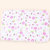 【京好】婴儿隔尿垫 宝宝孩童竹纤维双面防水隔尿床垫A139(小花朵 宽80长100厘米)