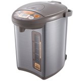 象印（ZO JIRUSHI）电热水瓶家用 四段保温电热水壶 微电脑多功能可定时 CD-WBH30C 3L电水壶 银棕色