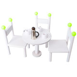 DIY手工小屋 —桌椅组合 手工拼装模型 情景礼物
