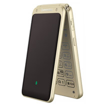 长虹(CHANGHONG)A600翻盖智能手机双卡双待触屏移动4G安卓5.1智能手机(咖啡金)