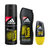 Adidas阿迪达斯男士三件套装喷雾150ML+沐浴露250ML+走珠50ML(触感3件套)
