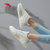 安踏女鞋运动鞋休闲鞋减震网面透气跑步鞋39白 国美超市甄选