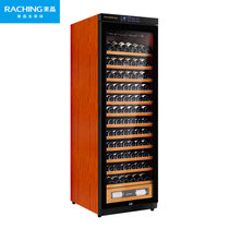 美晶（raching） W380A-MC 恒温实木WIFI智能红酒柜实木葡萄酒柜冰吧(橡木棕)