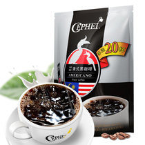 奢斐CEPHEI 马来西亚美式 纯咖啡粉原装进口黑咖啡 条装120支