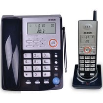 步步高（BBK）HWCD007(76)TSD无绳电话机(绅士蓝色)（大屏幕设计、大字体显示）