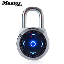 美国玛斯特锁具MASTER LOCK 防盗方向密码锁健身房保险柜电子密码锁1500X 白色/黑色电子方向密码锁(白色)