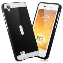 vivo y23l手机壳步步高y23金属边框vivo y23L手机套y23L保护壳外壳(金刚黑)