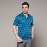 格斯帝尼（GESSDIMER）夏装新款 休闲男士短袖T恤 polo衫13516(-3蓝色 L)