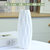 陶瓷小花瓶白色干花满天星创意水培绿萝花瓶摆件客厅插花家居装饰(中等)