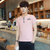 左岸男装夏季新款青少年圆领短袖T恤韩版修身字母印花半袖T恤纯棉上衣(粉红色 M)