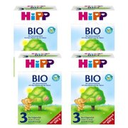 德国HiPP Bio喜宝有机婴幼儿奶粉3段800克4盒装 10月以上