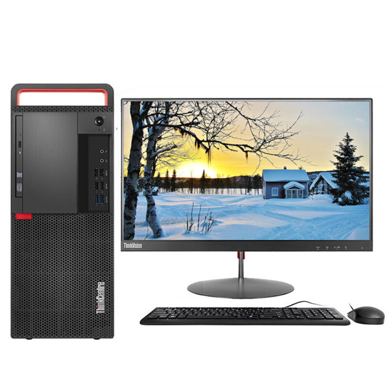 联想thinkcentrem920t英特尔酷睿i7高端商用办公绘图设计台式电脑整机