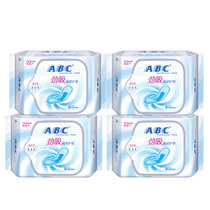 ABC K25超吸薄棉柔护垫22片每包*4包装护垫【共88片装】(超吸薄棉柔护垫88片装 ABCK25)