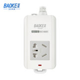 宝克（BAOKE）K011D 大功率16A空调插座 热水器插座/插线板/插排/排插/接线板（需自行配电源线和插头）(白色 不带线)