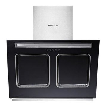 荣飞rongfeia806油烟机双电机钢化玻璃900mm超宽