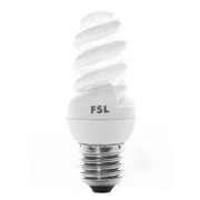 佛山照明（FSL）T3/8W-E27全螺旋节能灯（日光色）（3支装）