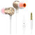 JBL T280A 立体声入耳式耳机 时尚设计 震撼低音 线控通话 金色