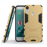 木木（MUNU）HTC Desire 10Pro 手机壳 手机套 D10W 保护壳 保护套 支架防摔壳 钢铁侠硬壳(土豪金)