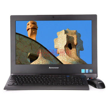 联想(lenovo)s4105 21.5英寸一体机电脑(黑色 a6)