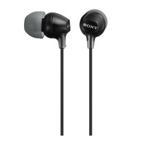 索尼(sony) MDR-EX15LP入耳式耳机手机电脑平板mp3耳塞重低音清晰(黑色)