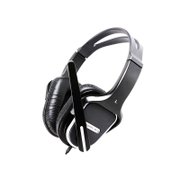硕美科（Somic） EV-50 耳机 头戴式耳机 立体声耳机（黑色）（采用40mm高保真喇叭,生动逼真再现现场原音,多功能线控,具备音量大小和麦克风开关控制）