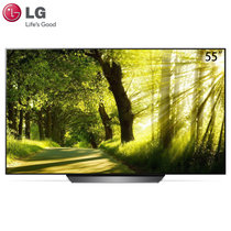 LG电视机 OLED55B8PCA 55英寸全面屏4K超清HDR人工智能AI纯正黑色 替代55B7P-C客厅电视机