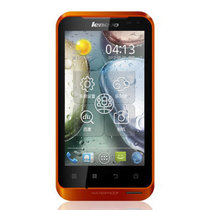 联想（Lenovo）  A660 联通3G 双卡双待 双核三防智能手机（橘色）