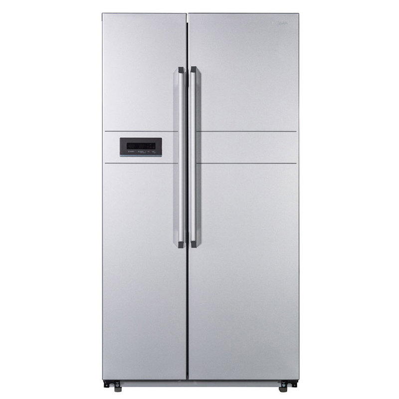 diqua 帝度冰箱bcd-603wda亮光银色 多开门603升