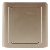 西蒙（Simon）开关86型电工 N51000-56 55系列空白盖板(香槟色)