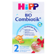 【广州保税区】德国原装进口 Hipp Bio喜宝益生菌奶粉2段600g 婴幼儿2段奶粉 6-10个月宝宝牛奶粉