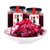 滇园玫瑰酱玻璃瓶400克*2瓶 云南特产冰粉原料天然食用花酱