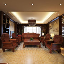 红木家具红木沙发11件套实木客厅组合大宝马沙发刺猬紫檀