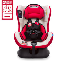 感恩迪士尼大白安全座椅 发现者宝宝儿童安全座椅 0-4岁 3C认证(铠甲红)