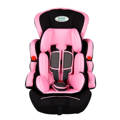 西博恩德国工艺六重防护国家专利安全可靠9个月-12岁汽车儿童安全座椅SIEBORN-CS208(粉色)