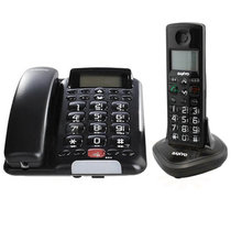 三洋（SANYO）TEL-DAW610 2.4G数字无绳电话机（黑色）（大按键及按键亮光，全中文璀璨显示屏幕，外观设计新颖典雅）