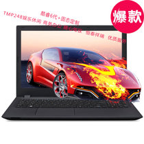 宏碁（acer）TMP248 14英寸商用笔记本电脑（i5-6200U 4G 500G 920M 2G独显)(53C2 黑 8G 500硬盘定制)