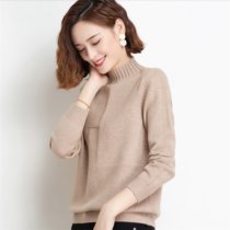 女式时尚针织毛衣9524(军绿色 均码)