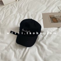 SUNTEK帽子女士韩版潮牌ins棒球帽男百搭夏天鸭舌帽夏季遮阳防晒太阳帽(男女通用/可调节 AB款-黑色 帽子系列)