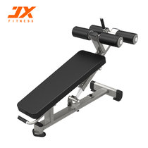 军霞JX-3036健身房商用腹肌板多功能哑铃凳室内健身器材(黑色)