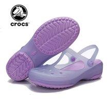 卡洛驰Crocs女鞋洞洞鞋变色玛丽珍沙滩鞋女凉鞋|12629(蓝色 38)