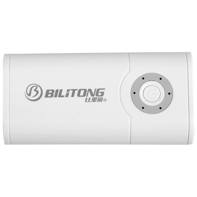 比里通BLT-Y008A带LED灯移动电源（白色）（3400mAh）
