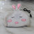 雨花泽（Yuhuaze）USB粉红猪保暖鼠标垫颜色随机（两个装）(白色兔)