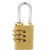 雨花泽 金属质感黄铜密码锁 箱包锁 防盗锁 土豪金色小号MLJ-7736