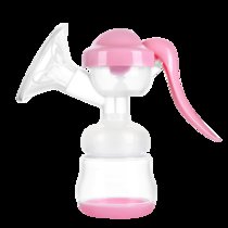 运智贝手动式吸奶器孕妇产后用品大吸力拔挤奶器吸乳2档可调 2色可选(粉色)