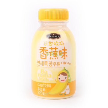 【本来生活】延世牧场香蕉牛奶220ml-韩国进口