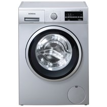 西门子(SIEMENS) XQG62-WS12K2681W 6.2公斤 变频滚筒洗衣机(银色) 电磁门锁 超薄机身