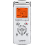 松下（Panasonic）RR-XS410立体声数码录音机（白色）（4GB）
