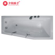 夕阳助手老年卫浴1.6米压克力开门浴缸老年安全浴缸819A(龙头浴缸)