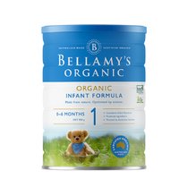 贝拉米(Bellamy‘s)有机婴儿配方奶粉1段 (0-6月) 900g/罐 澳洲原装进口(澳洲贝拉米有机1段 900g)