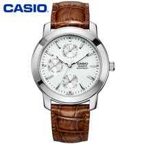 卡西欧casio男式手表 石英表超薄男士皮带男表(MTP-1192E-7A)